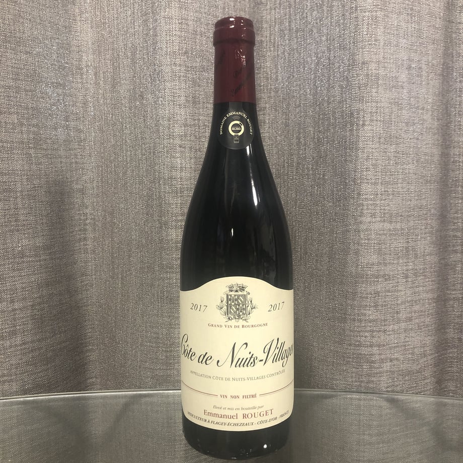 Côte de Nuits Villages 2017 Emmanuel Rouget  コート・ド・ニュイ・ヴィラージュ2017エマニュエル・ルジェ
