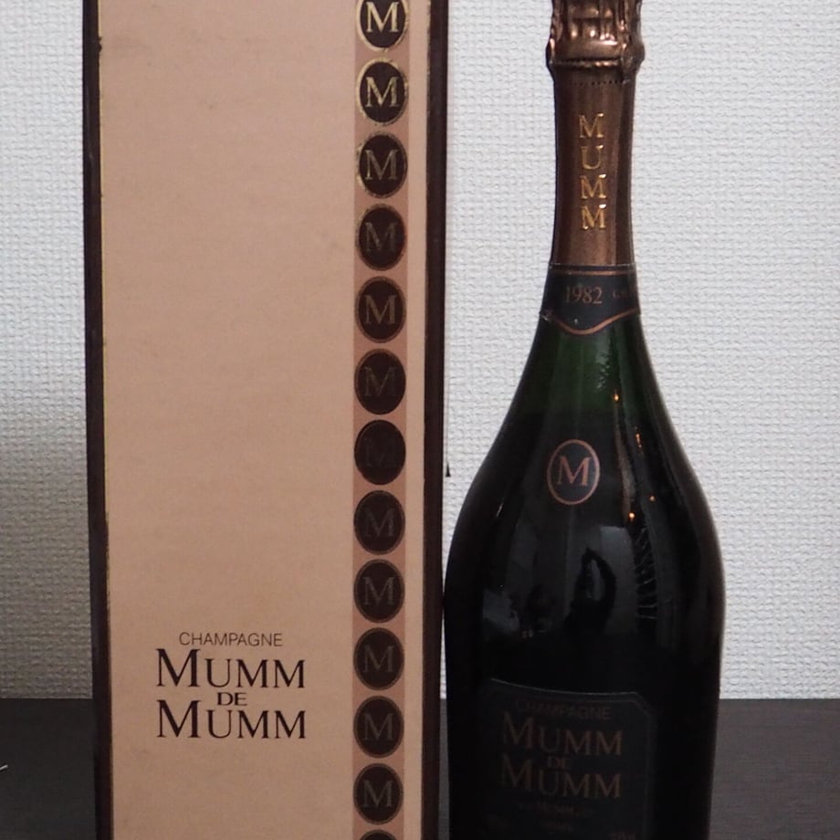 G.H.Mumm Mumm de Mumm　G.H.マム・マム・デ・マム1982