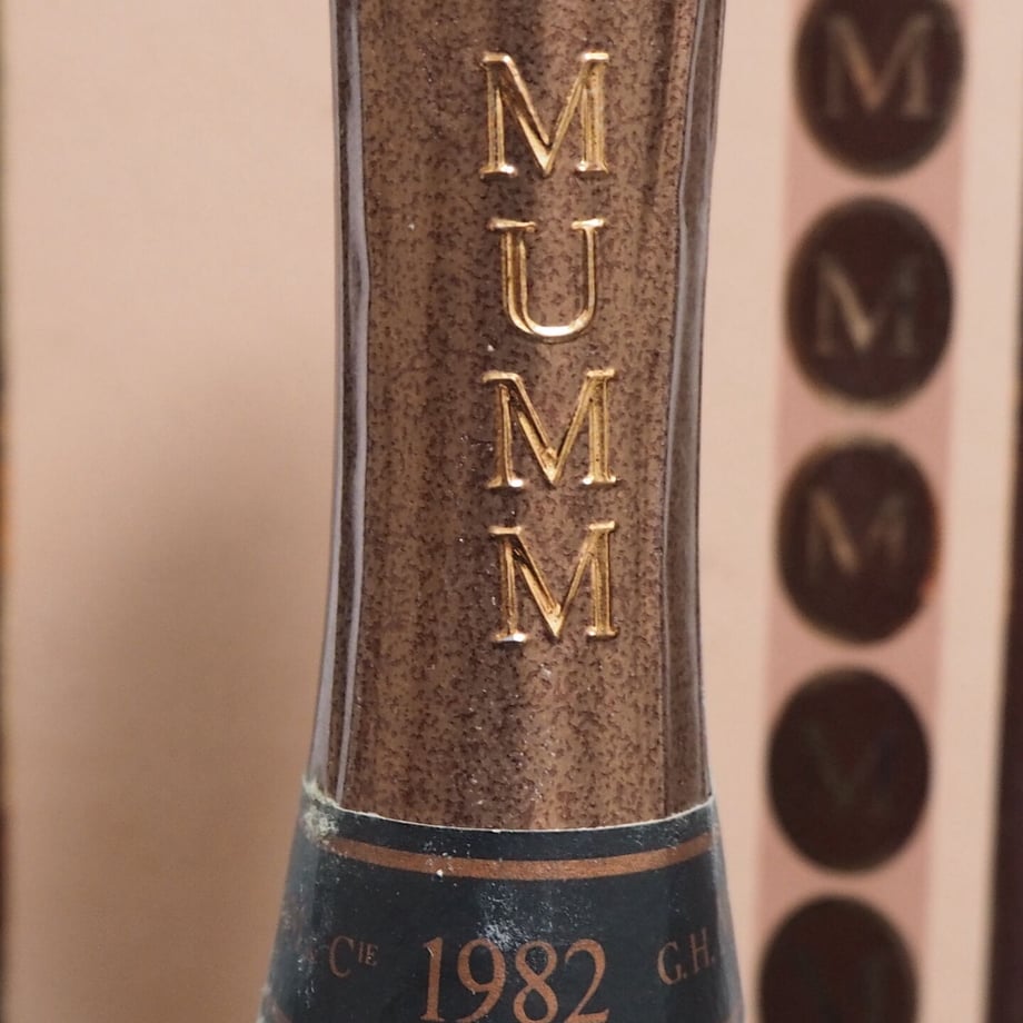 G.H.Mumm Mumm de Mumm　G.H.マム・マム・デ・マム1982